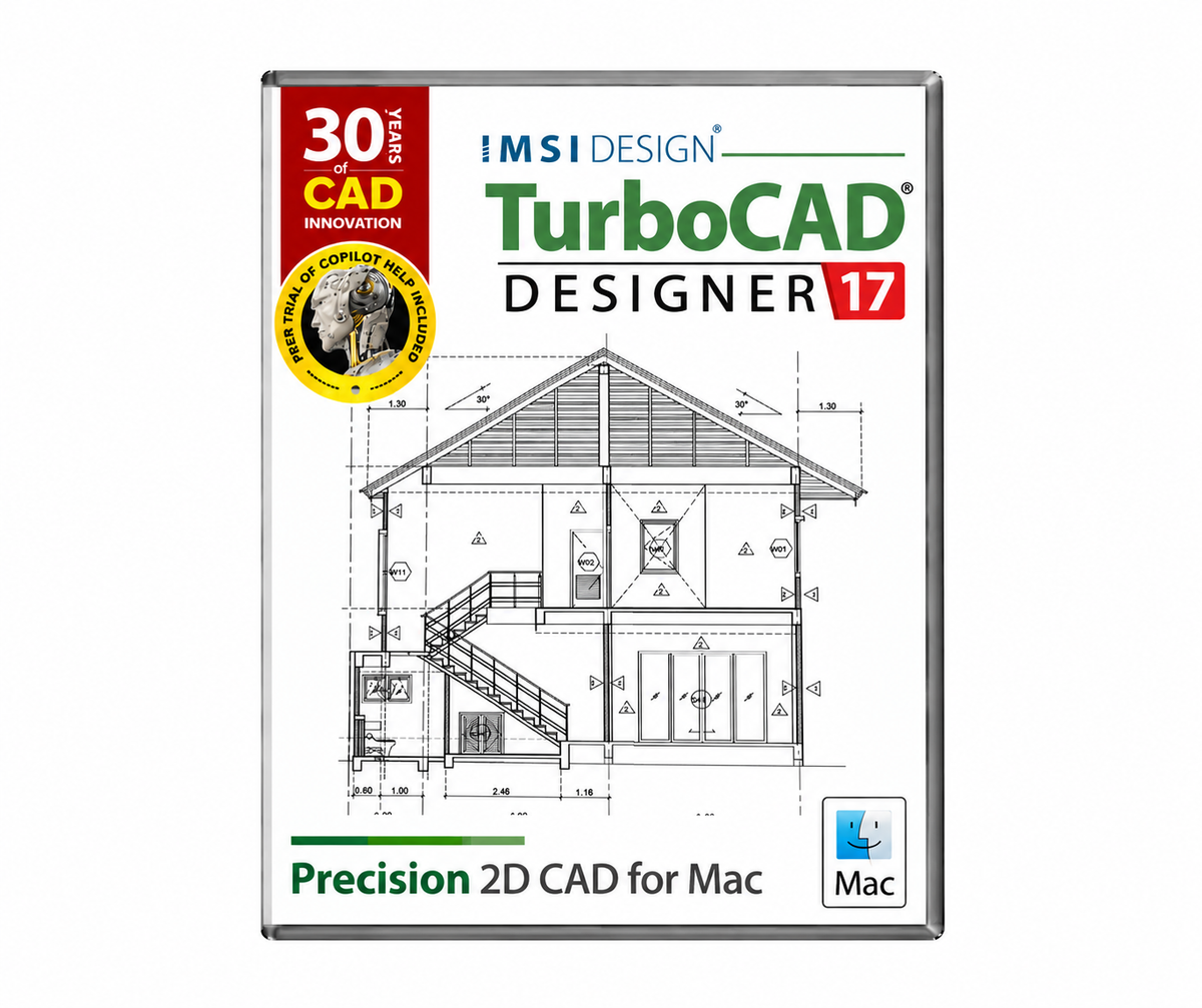 TurboCAD MacOS Designer - 永続ライセンス - 日本語版